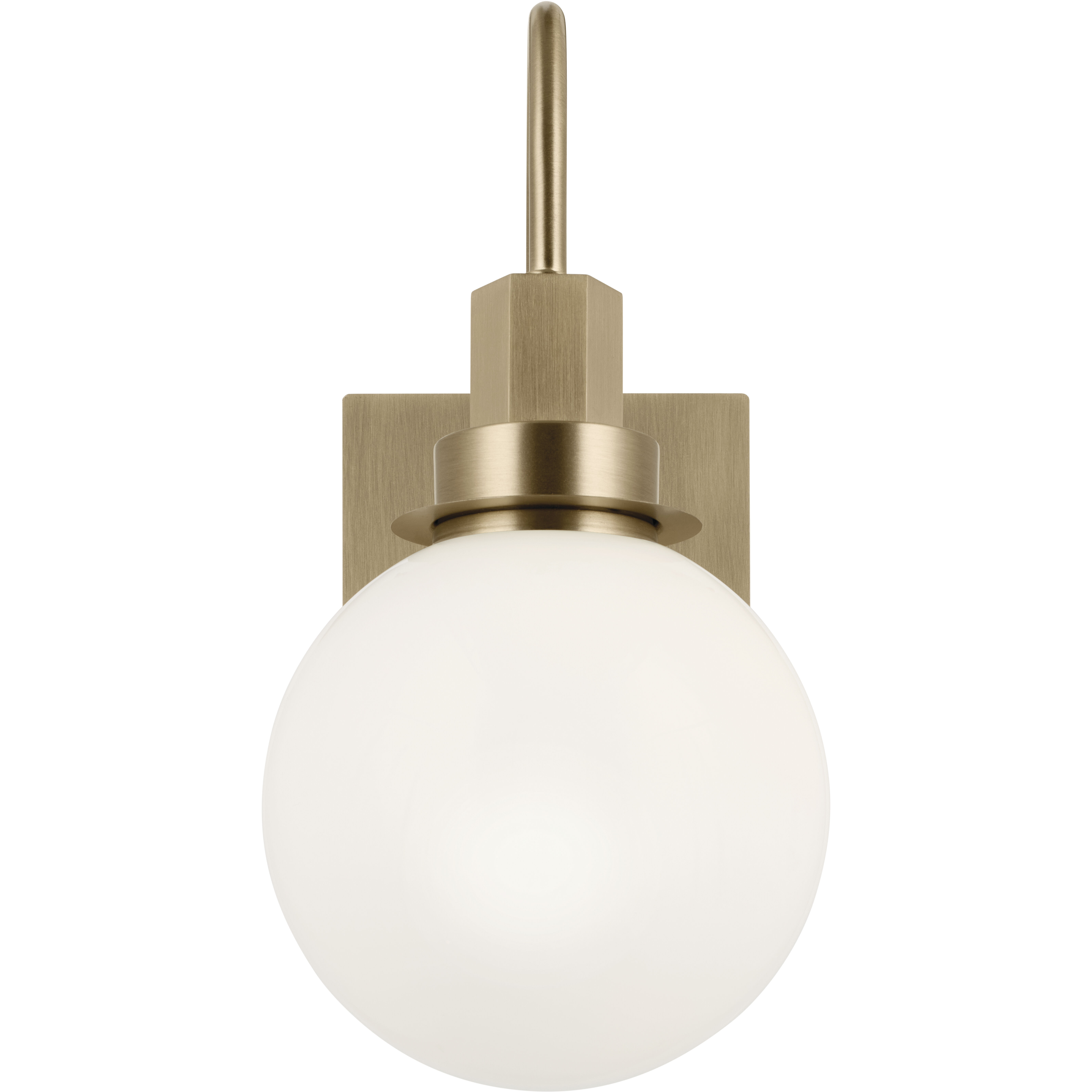 Hex LED 5.75 inch Champagne Bronze Wall Sconce Wall Light