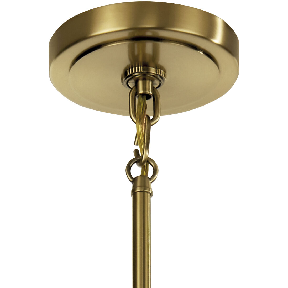 Eastmont 1 Light 8 inch Brushed Brass Mini Pendant Ceiling Light