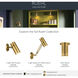 Ruehl 1 Light 6.25 inch Lacquered Brass Wall Sconce Wall Light