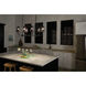 Adeena 8 Light 20.75 inch Black Chandelier Ceiling Light