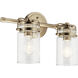 Brinley 2 Light 15.75 inch Champagne Bronze Bath Vanity Light Wall Light