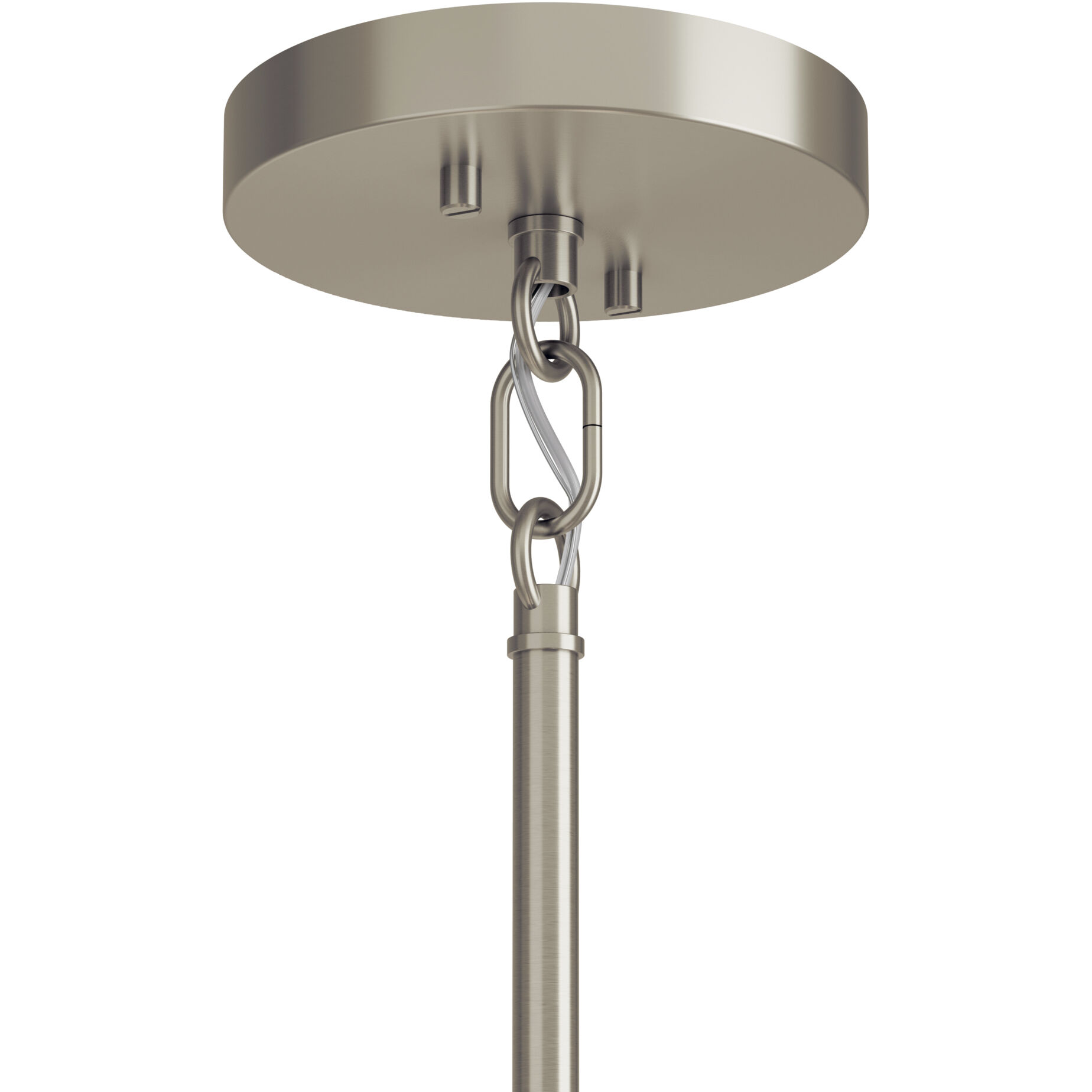 Madden 4 Light Brushed Nickel Chandelier/Semi Flush Ceiling Light