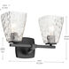 Marant 2 Light 14.25 inch Black Vanity Light Wall Light