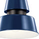 Lozano 1 Light 9 inch Catalina Blue Outdoor Hanging Pendant