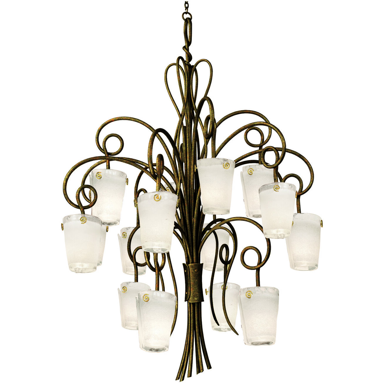 Tribecca 16 Light 48.00 inch Foyer Pendant