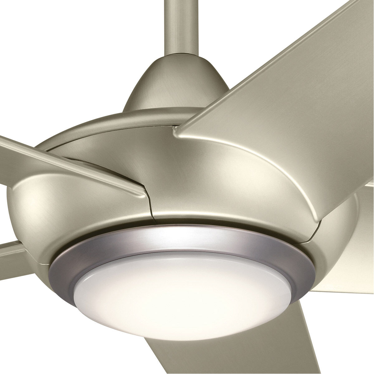Kapono 52 inch Brushed Nickel Ceiling Fan