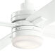 Lija 52 inch White Ceiling Fan