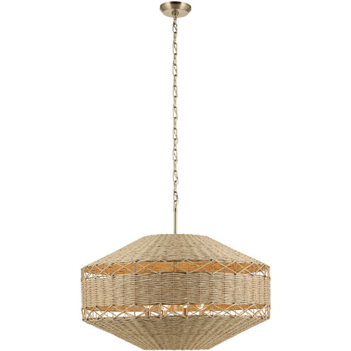 Lulo 4 Light Champagne Bronze Pendant Ceiling Light