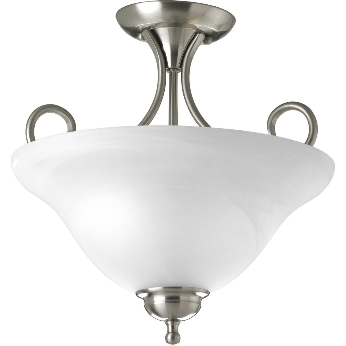 Melon 2 Light 13.25 inch Semi-Flush Mount