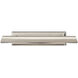 Carston 2 Light 24.25 inch Polished Nickel Wall Sconce Wall Light