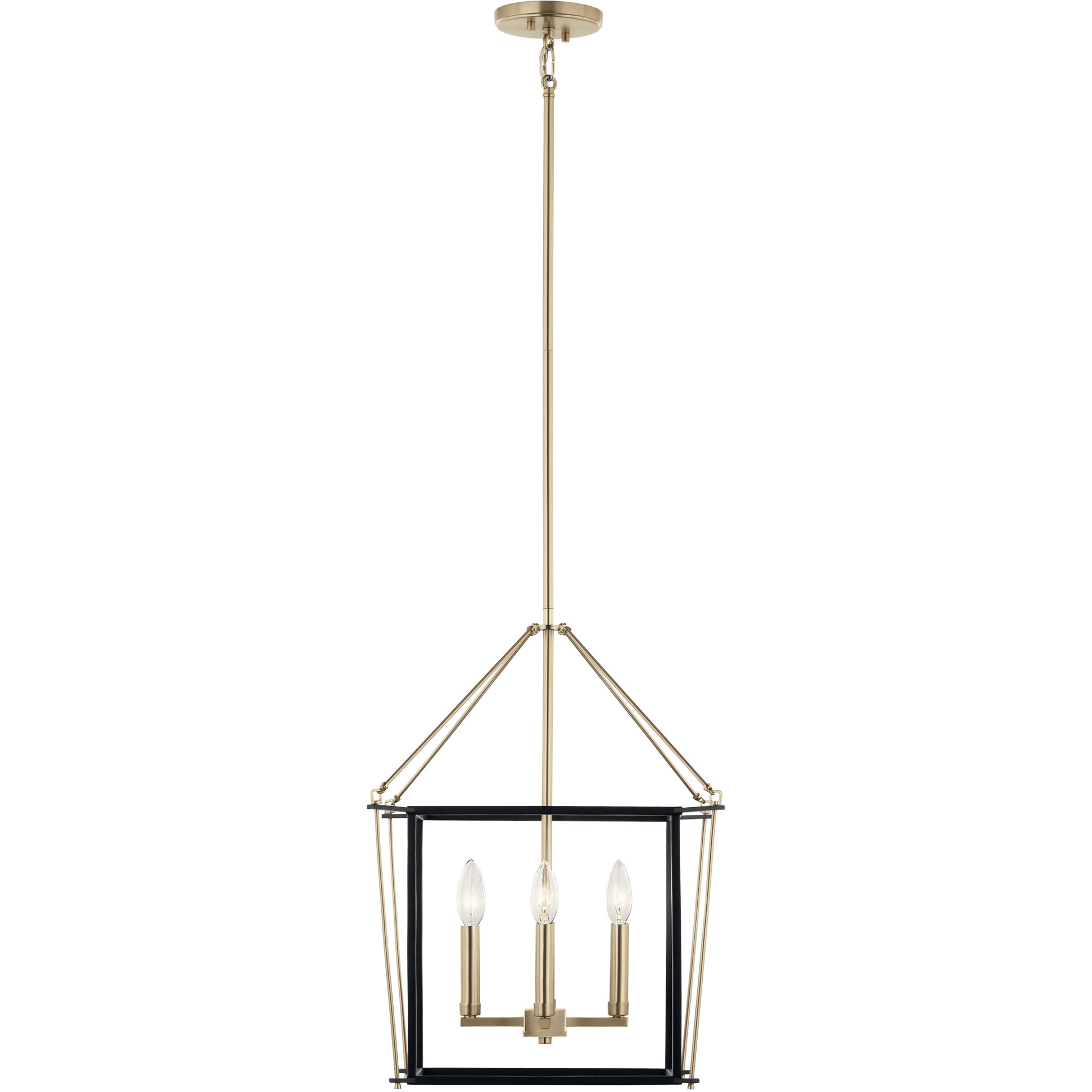Eisley 4 Light 16 inch Champagne Bronze Foyer Pendant Ceiling Light
