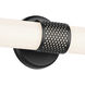 Sashi LED 24.25 inch Black Bath Bar Wall Light, Medium