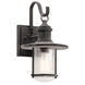 Riverwood 1 Light 14 inch Weathered Zinc Outdoor Wall, Medium