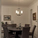 Homestead Vetivene 3 Light 20 inch Classic Pewter Mini Chandelier Ceiling Light, Vetivene