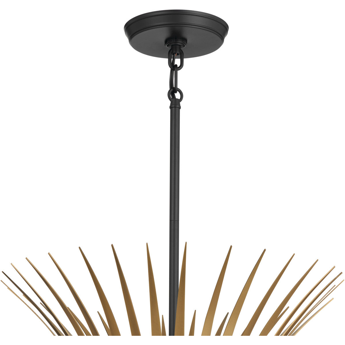 Homestead Baile 6 Light 29 inch Black Chandelier Ceiling Light, Baile 