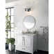 Everett 2 Light 16 inch Black Bath Vanity Light Wall Light