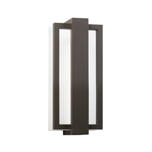 Sedo LED 12 inch Architectural Bronze Outdoor Wall, Small