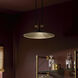 Tenon LED Black Pendant Ceiling Light