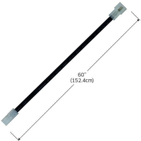 LED Lights Black Accessory in 60 in., Extension Cord