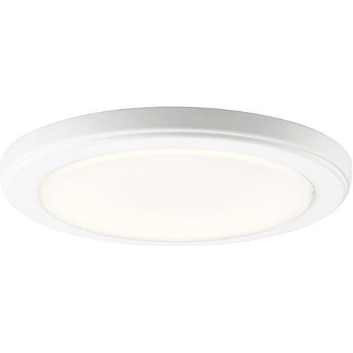 Zeo LED 10 inch White Flush Mount Light Ceiling Light in 3000K
