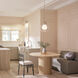 Nella 1 Light Polished Nickel Pendant Ceiling Light