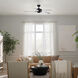 Renew 52 inch Satin Black Ceiling Fan