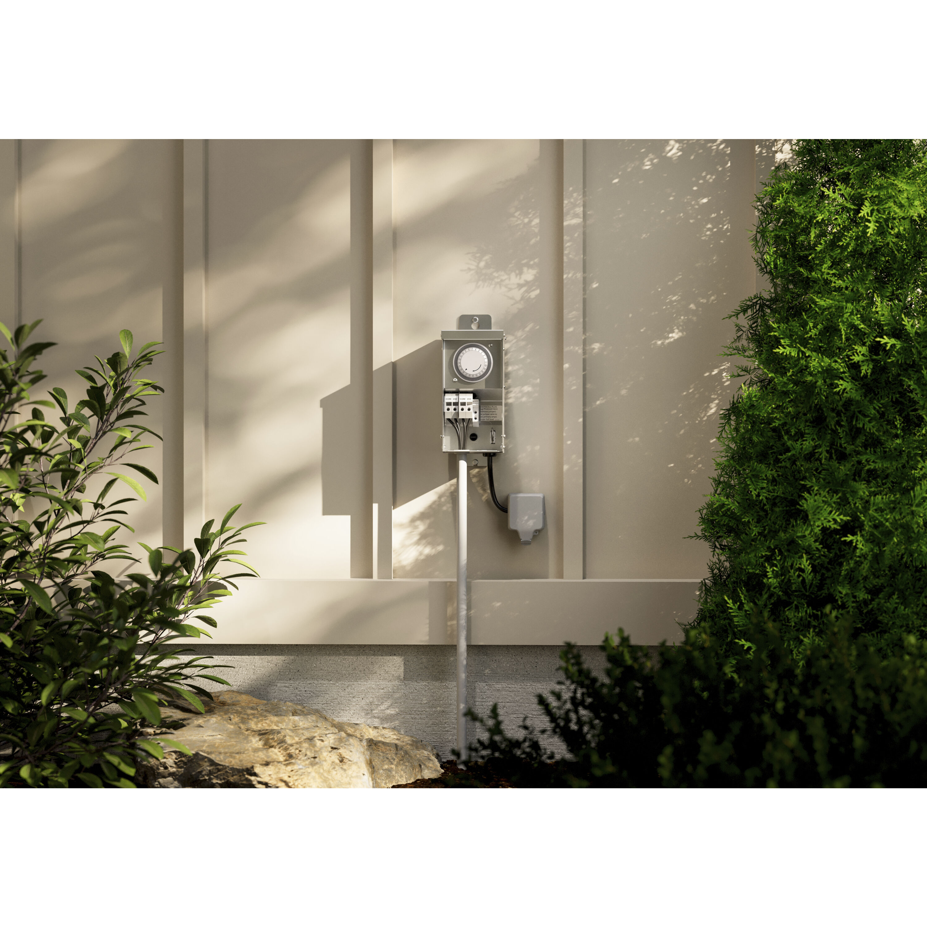 Pro Contractor Series 120 AC Stainless Steel Landscape 12V Transformer