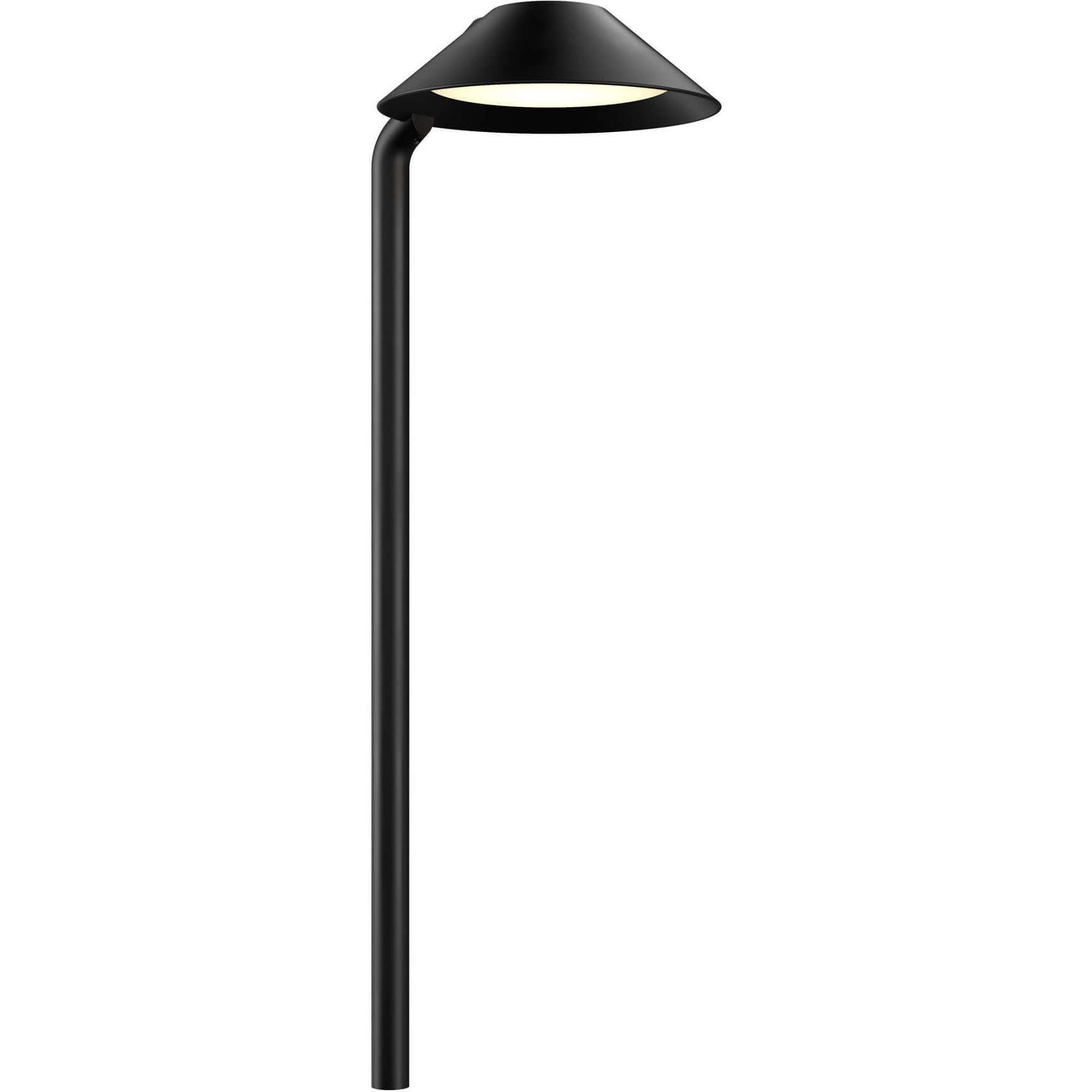 Gaa 24VDC 6.00 watt Black Landcsape, Conical Path Light