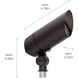 Independence 1 Light 6.19 inch Architectural Bronze Landscape LED Kit 