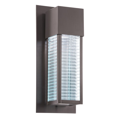 Sorel LED 16 inch Architectural Bronze Outdoor Wall, Medium