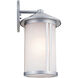Lombard 1 Light 16.5 inch Brushed Aluminum Outdoor Wall Sconce, Large