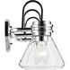 Farum 3 Light 26 inch Chrome Vanity Light Wall Light