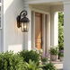 Courtyard 3 Light 22 inch Rubbed Bronze Outdoor Wall, X-Large