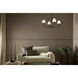 Eadie 4 Light Black Chandelier Ceiling Light