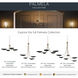 Palmela 5 Light Champagne Bronze Chandelier Ceiling Light
