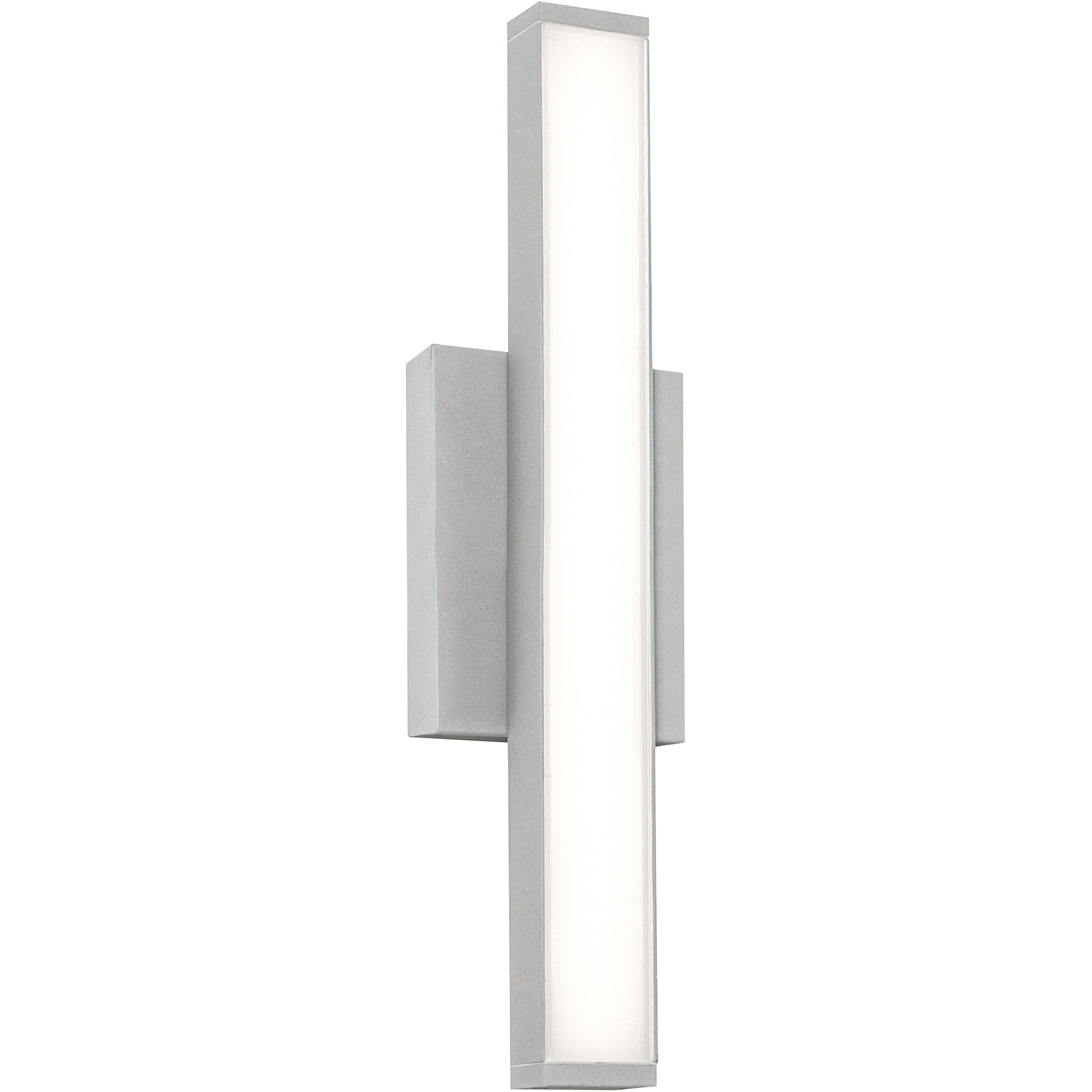 Gale LED 18 inch Textured Grey Outdoor Wall Sconce