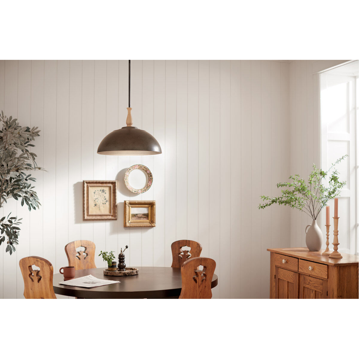 Homestead Fira 1 Light 18 inch Anvil Iron Pendant Ceiling Light