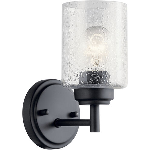 Winslow 1 Light 5 inch Black Wall Bracket Wall Light