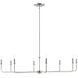 Pallas 8 Light Polished Nickel Chandelier Ceiling Light