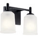 Shailene 2 Light 12.75 inch Black Bath Vanity Light Wall Light