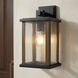 Marimount 1 Light 13 inch Black Outdoor Wall, Medium
