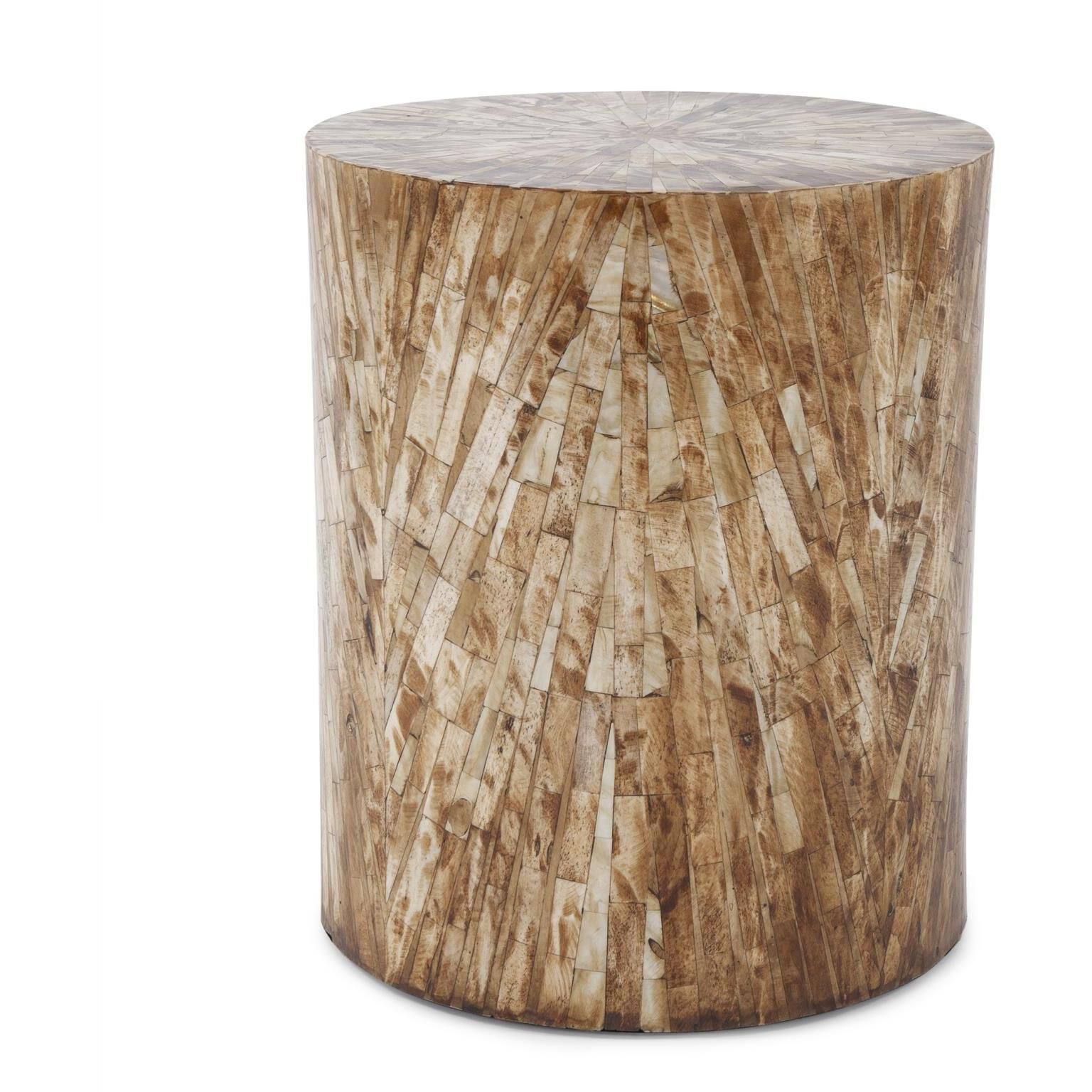 Venchi 18 X 15 inch Amber End Table