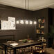 Aivian 8 Light 17.75 inch Black Chandelier Ceiling Light