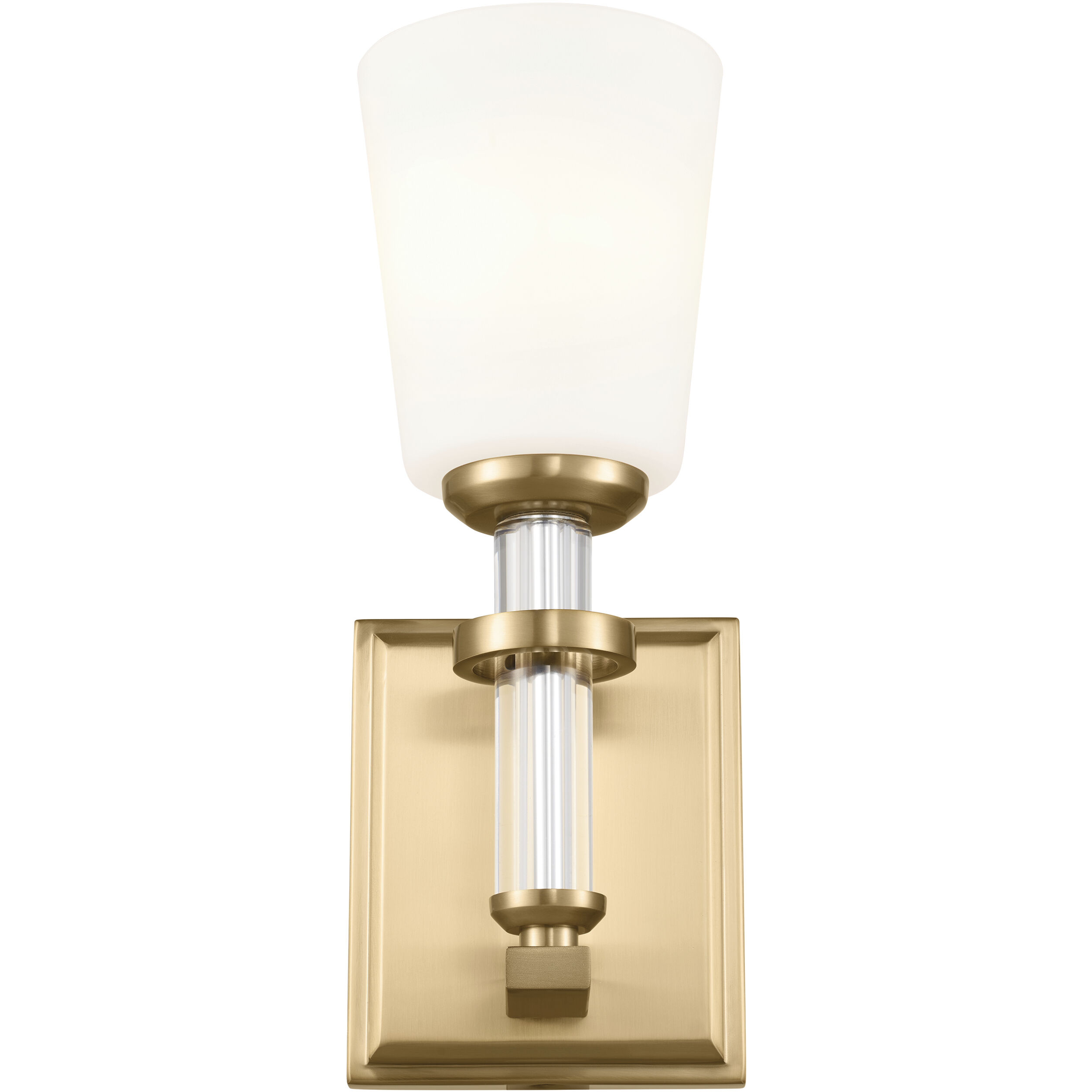 Rosalind 1 Light 5 inch Brushed Natural Brass Wall Sconce Wall Light