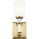 Rosalind 1 Light 5 inch Brushed Natural Brass Wall Sconce Wall Light