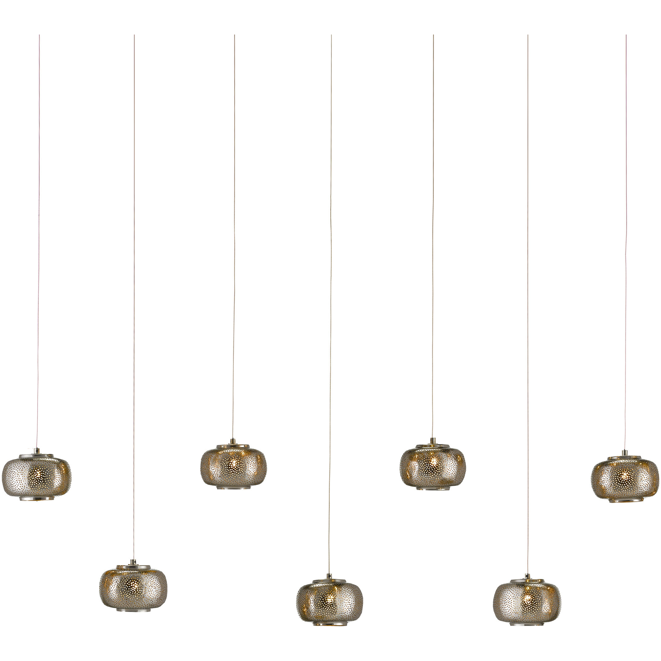 Pepper Multi-Drop Linear Pendant Ceiling Light