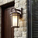 Atwood 1 Light 11 inch Brown Stone Outdoor Wall, Small