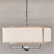 Homestead Heddle 6 Light 31 inch Anvil Iron Chandelier Ceiling Light, Heddle