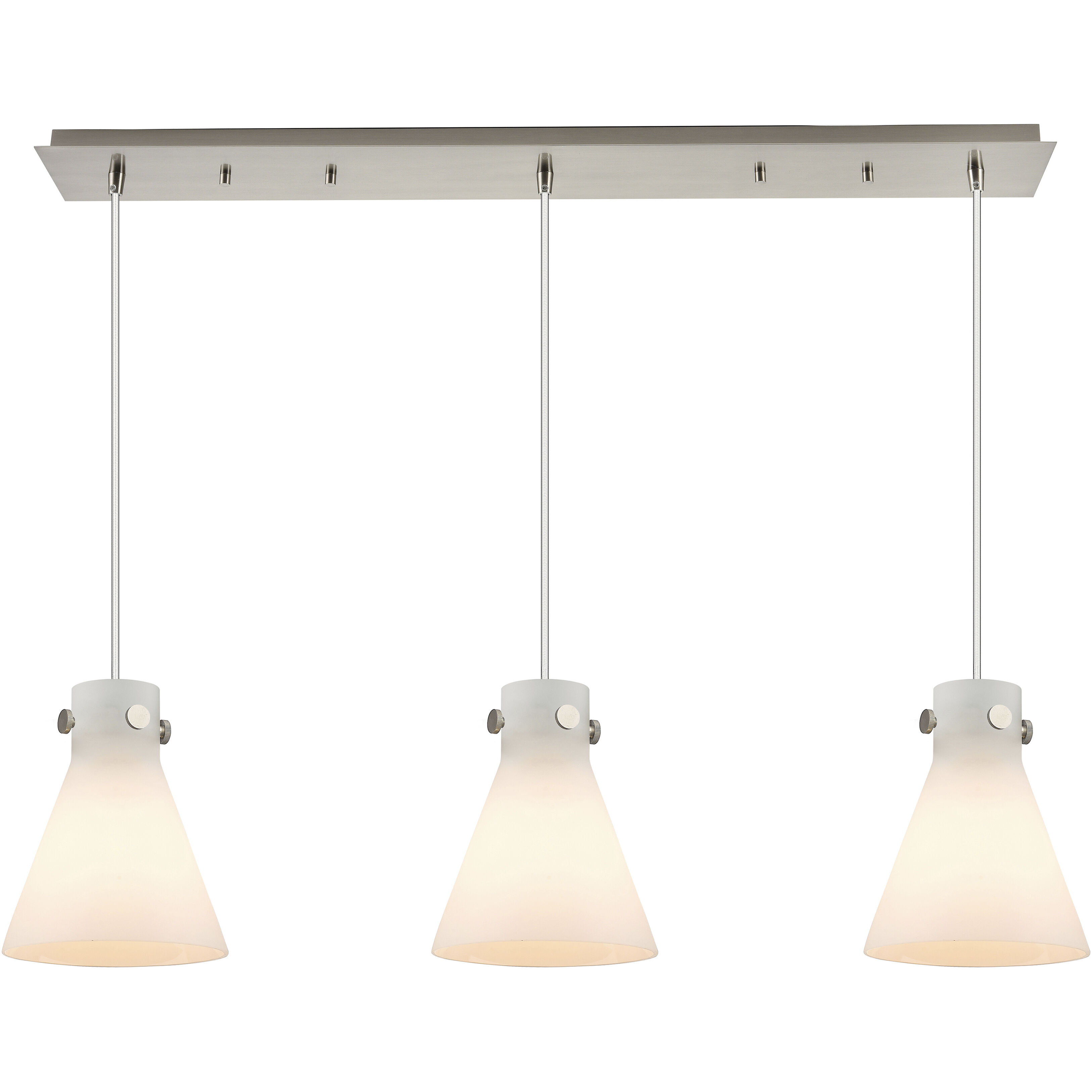 Newton Cone 3 Light 39.75 inch Island Light