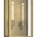 Marea 2 Light 25 inch Natural Brass Outdoor Wall Light